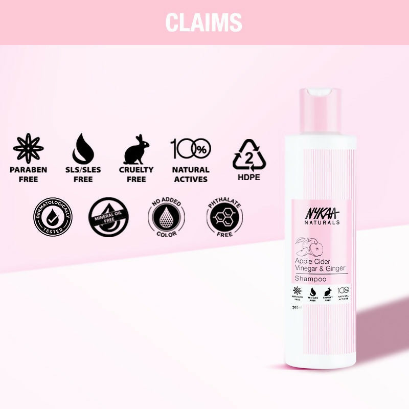 Nykaa Naturals Anti-Dandruff Shampoo - Distacart