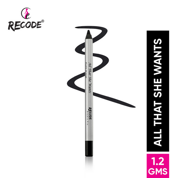 Recode All That She Wants Kajal - Black - Distacart
