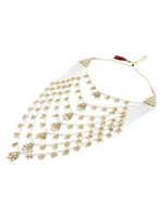 Thumbnail for Jewel City Traditional Multi-Layer Kundan Pearl Rani Haar Set – Handcrafted Gold-Plated Indian Long Necklace with Earrings