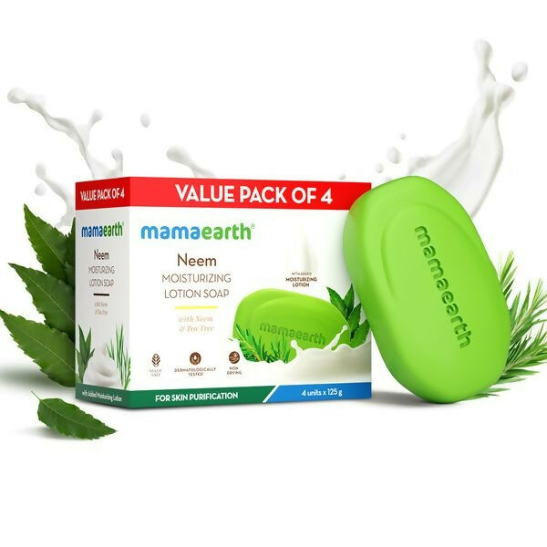 Mamaearth Neem Moisturizing Lotion Soap - Distacart