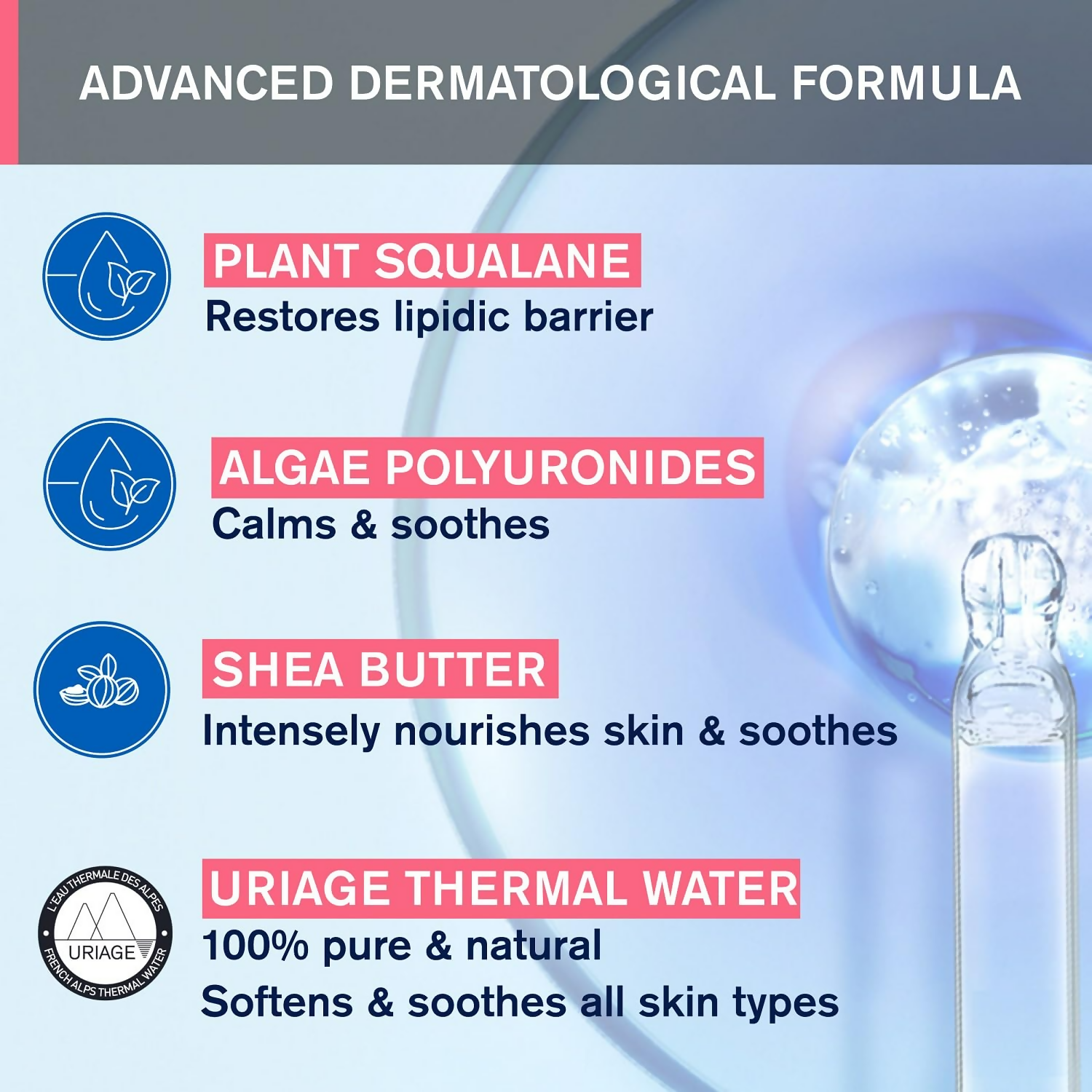 Uriage Tolederm Control Rich Soothing Care - Distacart