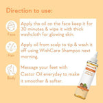 Thumbnail for Wishcare 100% Pure Cold Pressed Castor Oil & Olive Oil Combo - Distacart