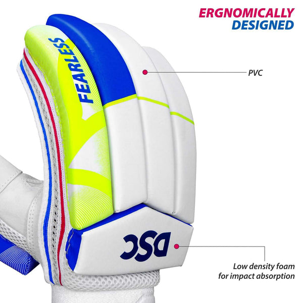 DSC Intense Attitude Men's Cricket Batting Gloves (Colour May Vary) - Distacart