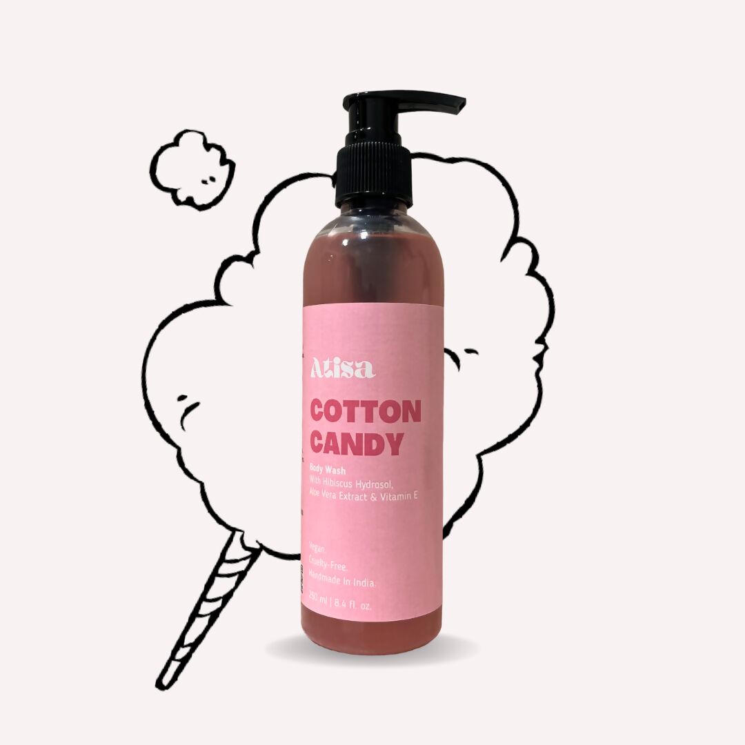 Atisa Cotton Candy Body Wash - Distacart