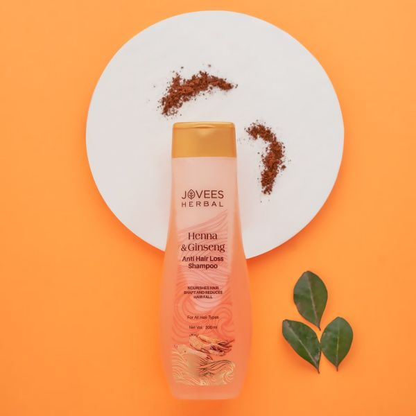 Jovees Henna & Ginseng Anti Hair Loss Shampoo - Distacart