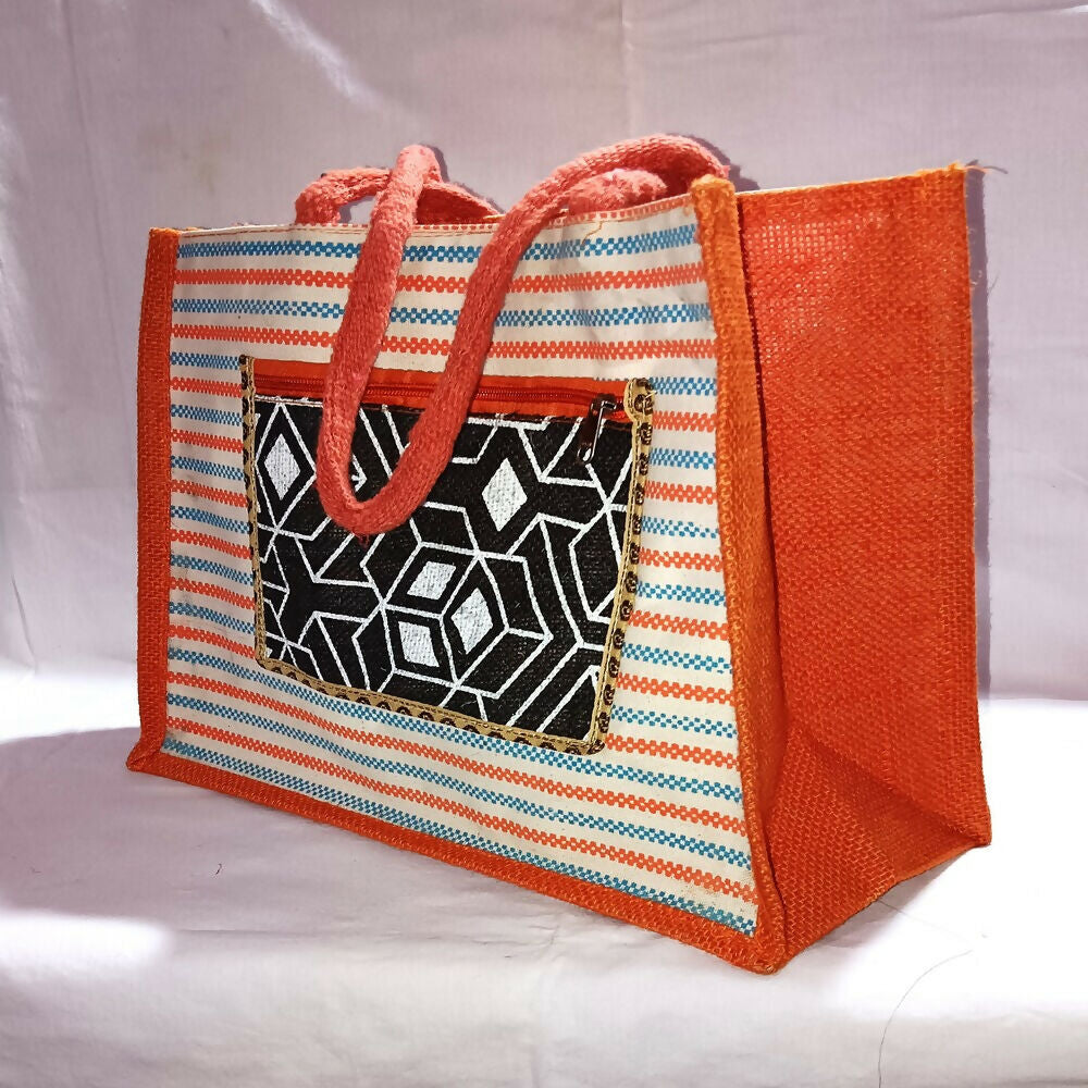 Jute Ladies Fashion Bags Combo - Big & Small - Distacart