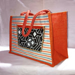 Thumbnail for Jute Ladies Fashion Bags Combo - Big & Small - Distacart