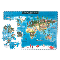 Thumbnail for 108 Pcs World Map Puzzle 2