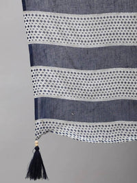 Thumbnail for Anubhutee Blue Printed Kurta with Trousers & Dupatta - Distacart