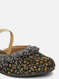 Thumbnail for DressBerry Women Embellished Mules Flats