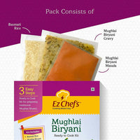 Thumbnail for Ez Chef's Mughlai Biryani Kit - Lucknow's Famous Biryani - Distacart