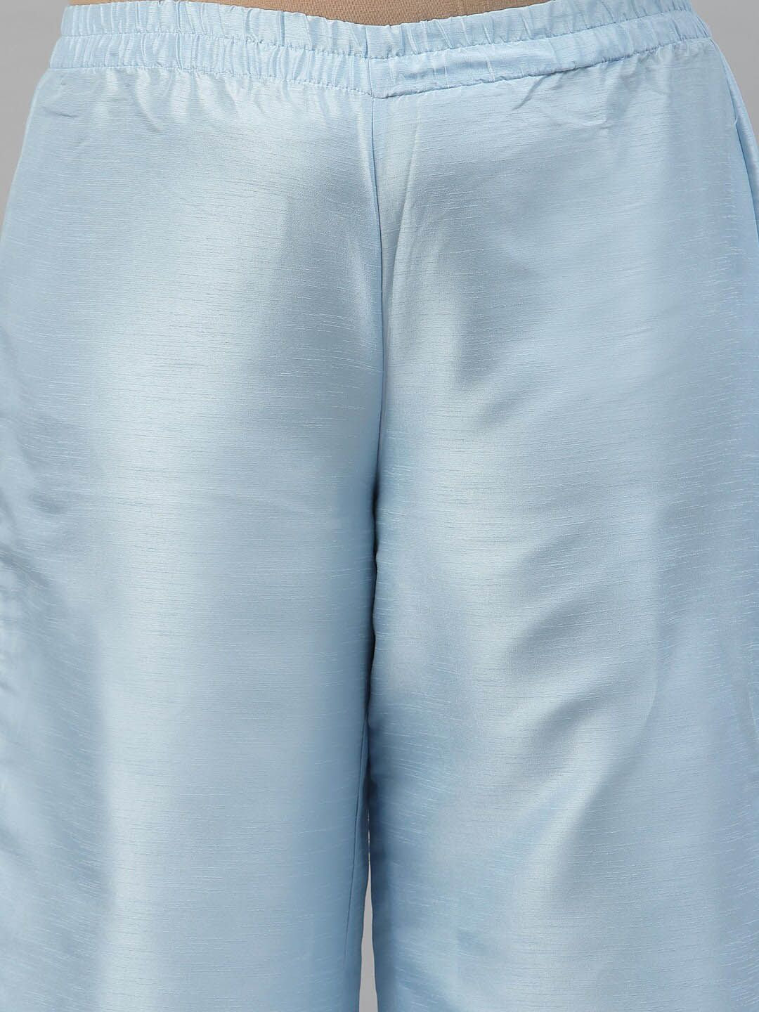 Sztori Floral Printed Sleeveless Straight Kurta with Palazzos - Distacart