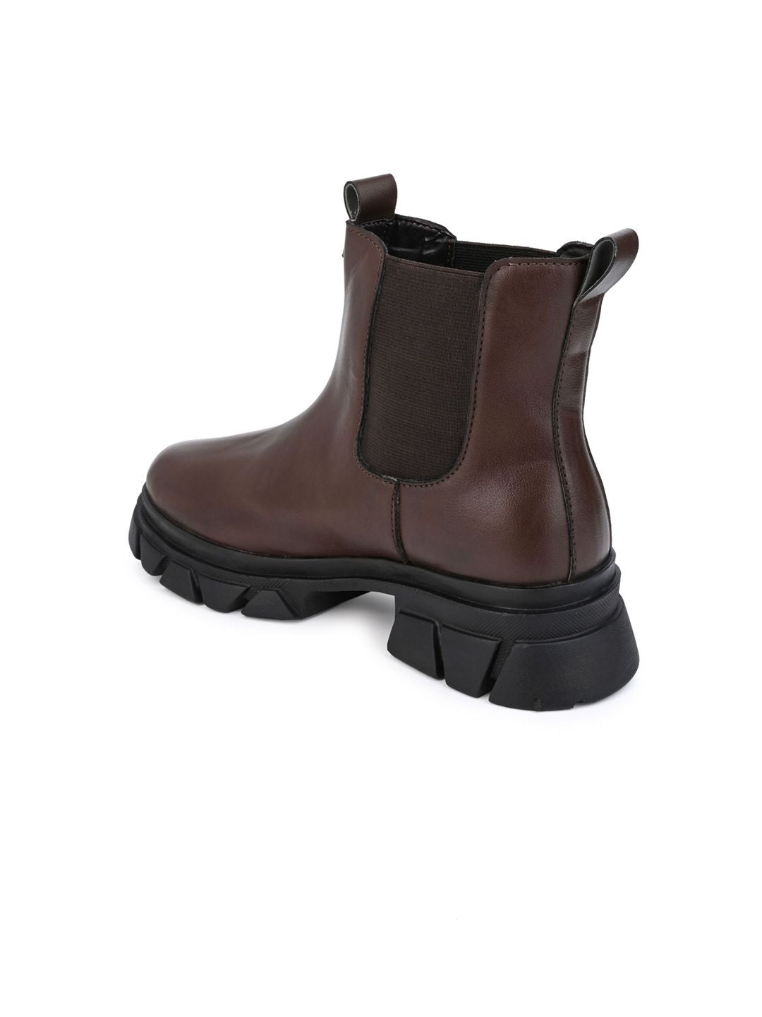 Roadster The Lifestyle Co Women Block-Heeled Chelsea Boots