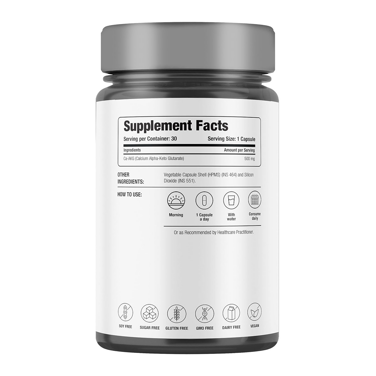 Decode Age Ca AKG Supplement Capsules - Distacart