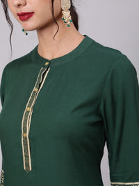 Thumbnail for Aks Ethnic Motifs Printed Band Collar Straight Kurta with Trousers - Distacart