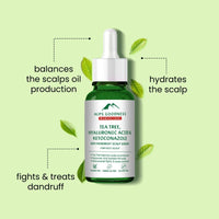 Thumbnail for Alps Goodness Tea Tree, Hyaluronic Acid & Ketoconazole Anti Dandruff Scalp Serum - Distacart