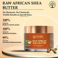 Thumbnail for Ivory Natural African Shea Butter Unrefined For Skin and Hair, Rich in Antioxidants and Natural Hydration - Distacart