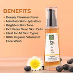 Thumbnail for Organic Harvest Vitamin C Organic Face Cleanser - Distacart