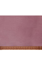 Thumbnail for Joban Fashion Ivory Crepe Chiffon Pure Handloom Banarasi Silk Saree