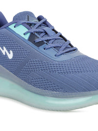 Thumbnail for Campus Men Blue Mesh Running Shoes