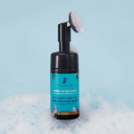 Thumbnail for Pilgrim Volcanic Lava Ash Foaming Face Wash with Brush - Distacart