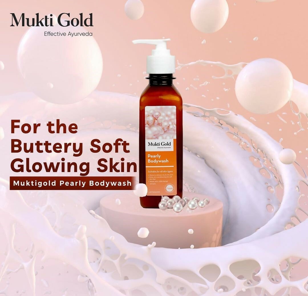 Axiom Mukti Gold Pearly Body Wash