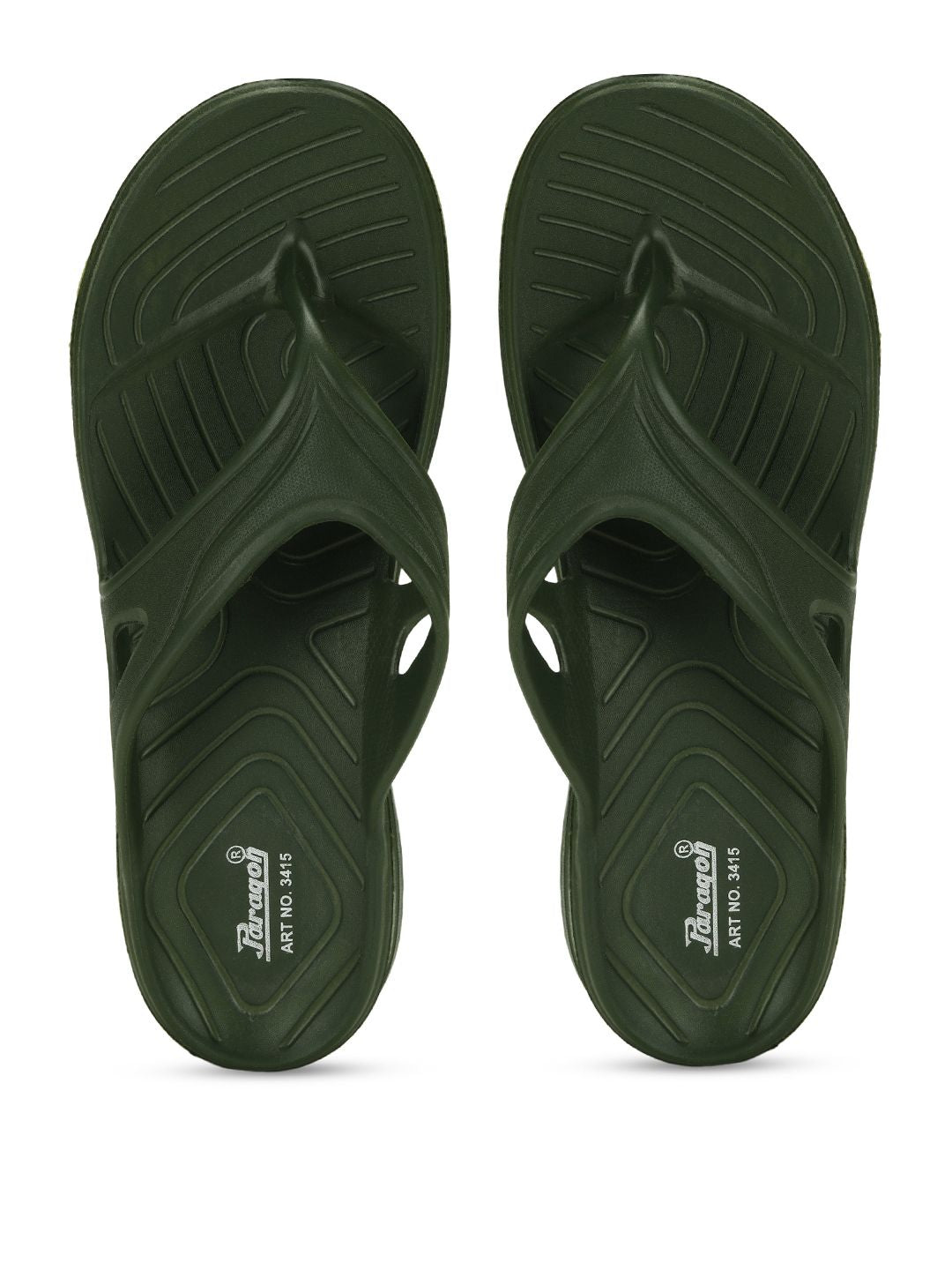 Paragon Men Rubber Thong Flip-Flops