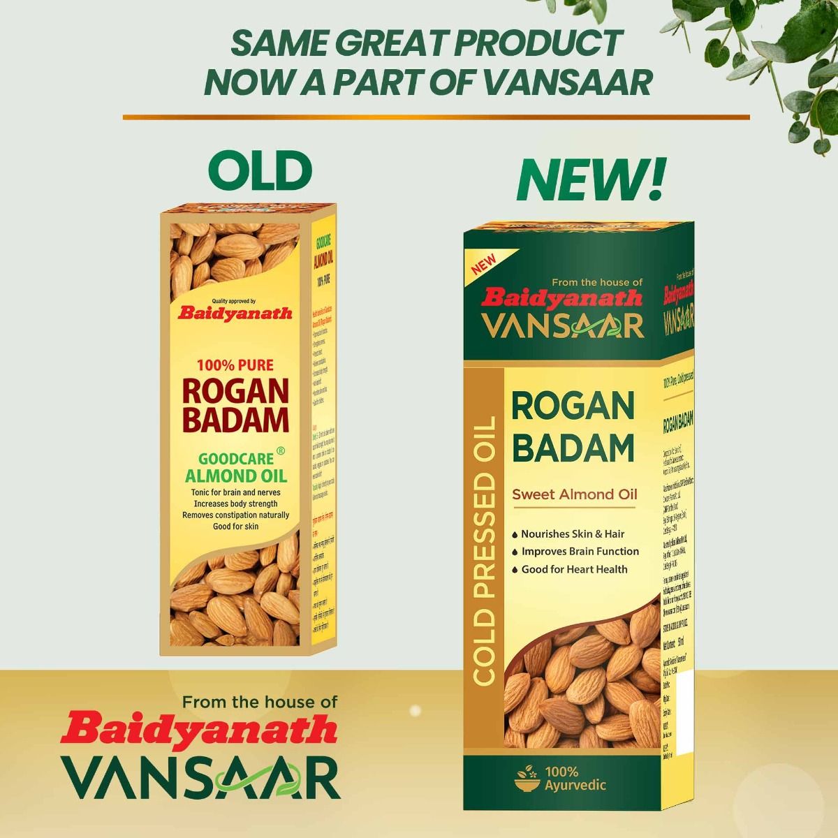 Baidyanath Vansaar Rogan Badam Oil - Distacart