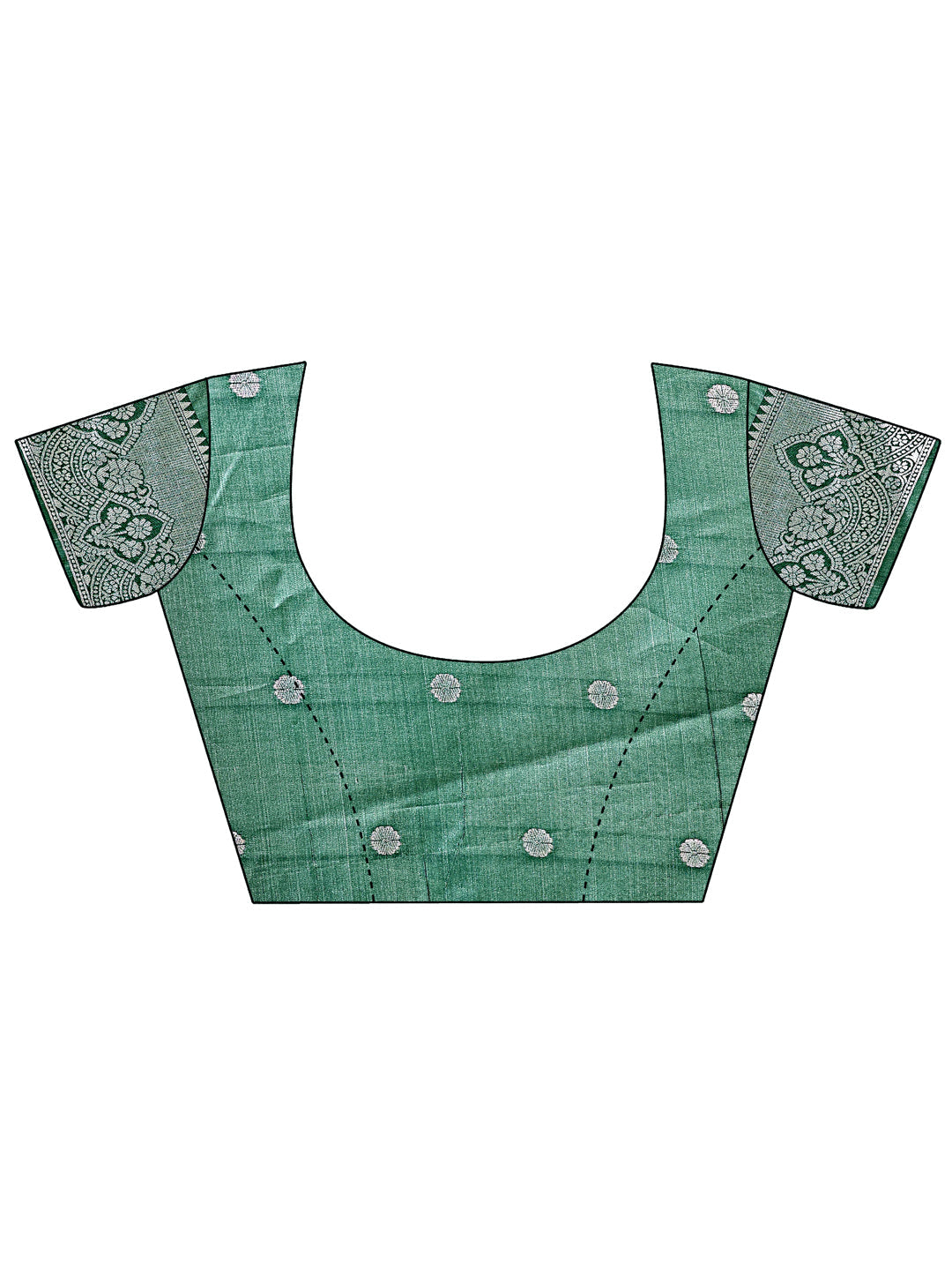 Aanika Women Cream Linen Cotton Saree With UnStiched Blouse - Distacart