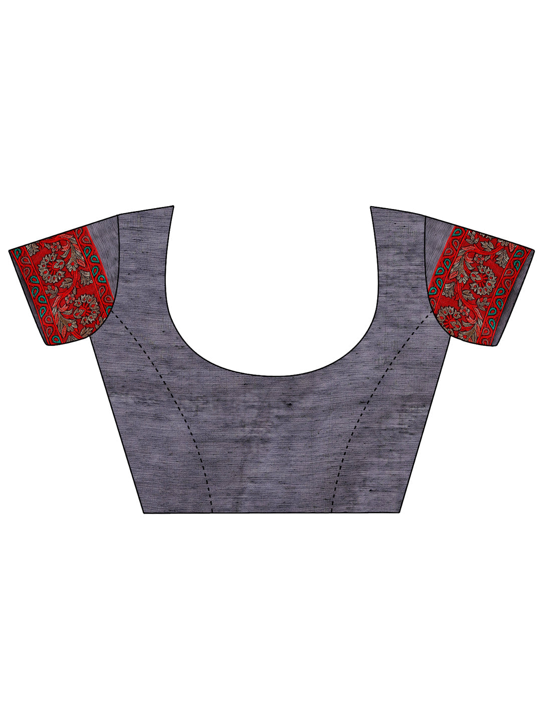 Aanika Women Pink Cotton Saree With UnStiched Blouse - Distacart