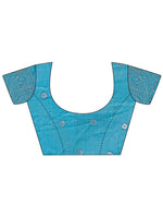 Thumbnail for Aanika Women Yellow Lichi Silk Saree With UnStiched Blouse - Distacart