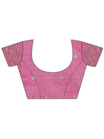 Thumbnail for Aanika Women Olive Green Lichi Silk Saree With UnStiched Blouse - Distacart