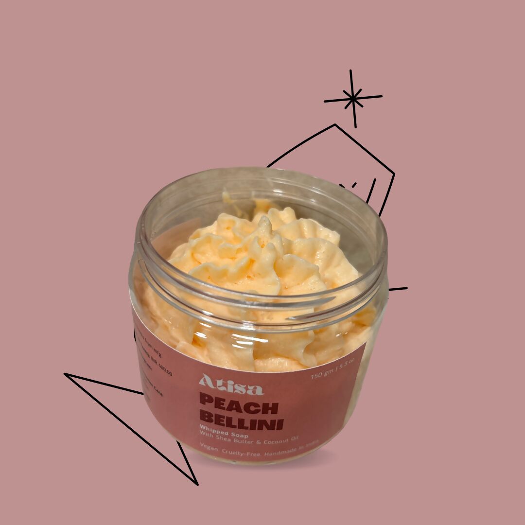 Atisa Peach Bellini Whipped Soap - Distacart