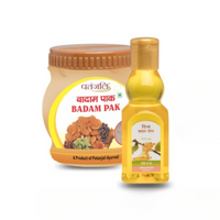 Thumbnail for Patanjali Divya Badam Rogan + Badam Pak Combo