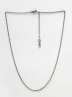 Thumbnail for NVR Women's Set of 3 Silver-Toned German Silver Oxidised Chain - Distacart
