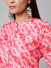 Thumbnail for Aks Floral Printed Straight Kurta - Distacart