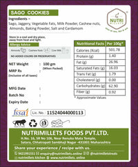 Thumbnail for Nutrimillets Sago Cookies