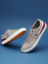 Thumbnail for U.S. Polo Assn. U.S. Polo Assn Men Grey Solid Sneakers