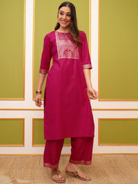 Thumbnail for Vishudh Women Ethnic Motifs Printed Regular Kurta with Palazzos & With Dupatta