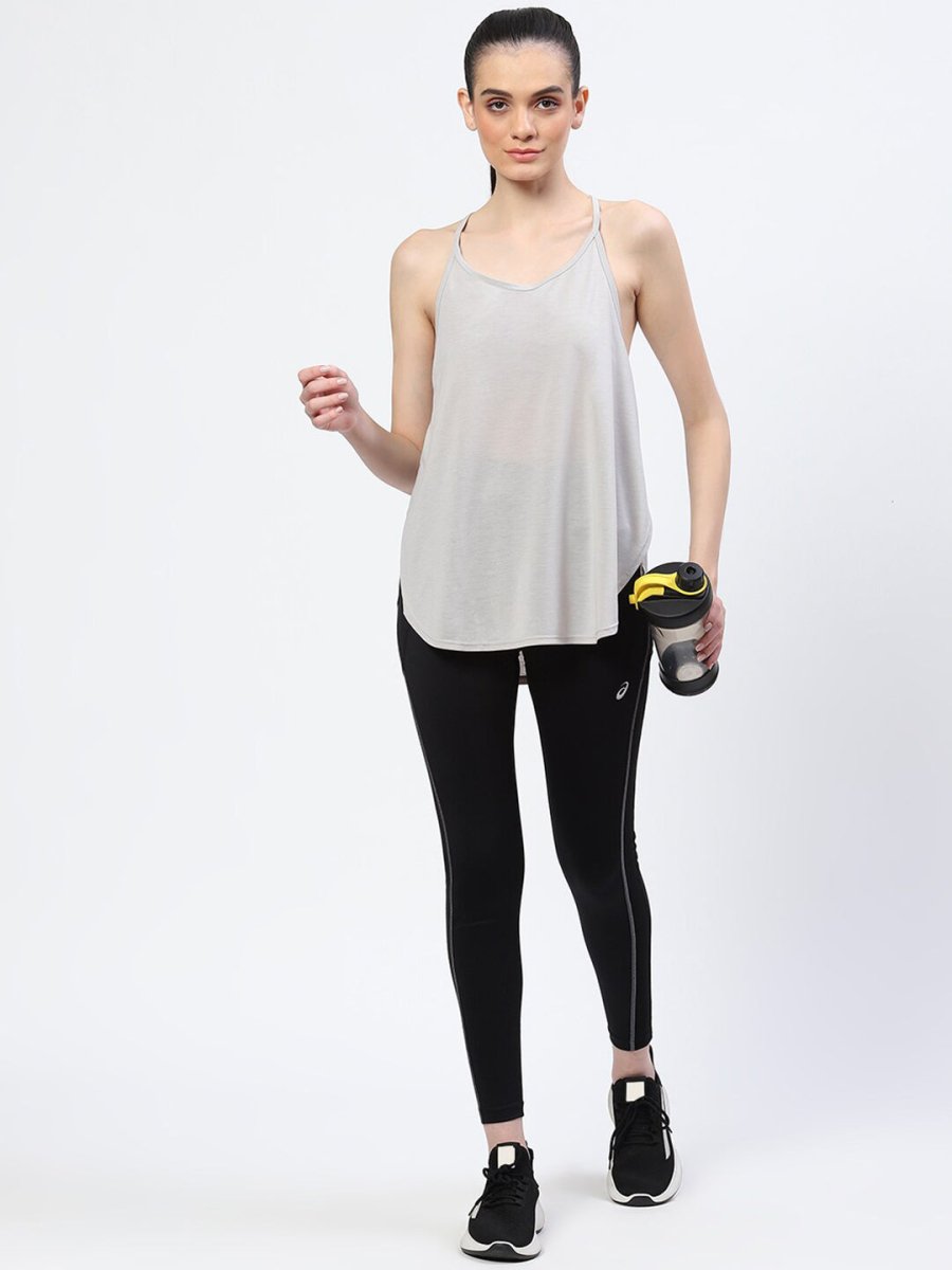 ASICS Women Slit Sleeveless Tshirt - Distacart