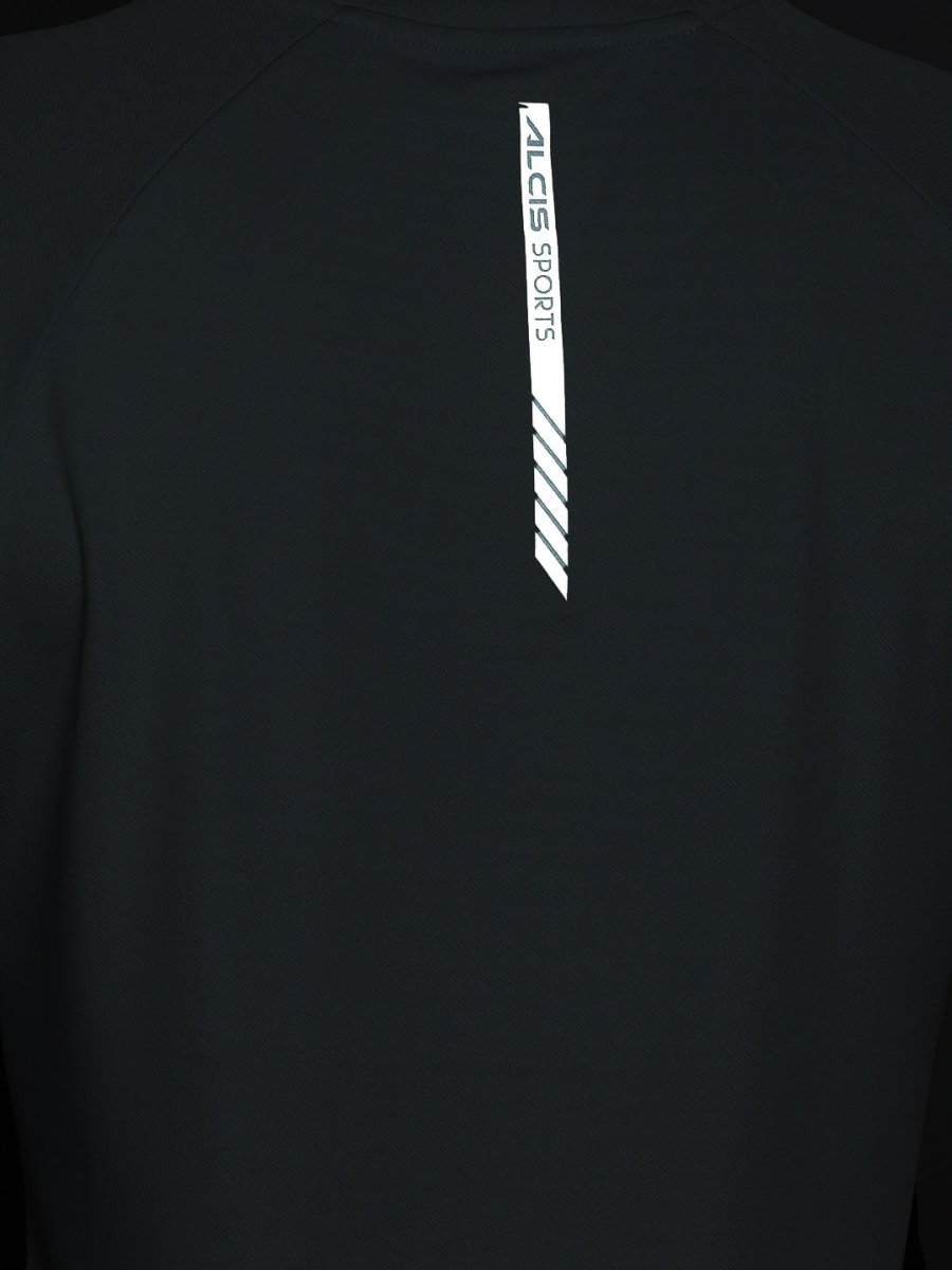 Alcis Men Striped Dry Tech Slim Fit T-shirt - Distacart