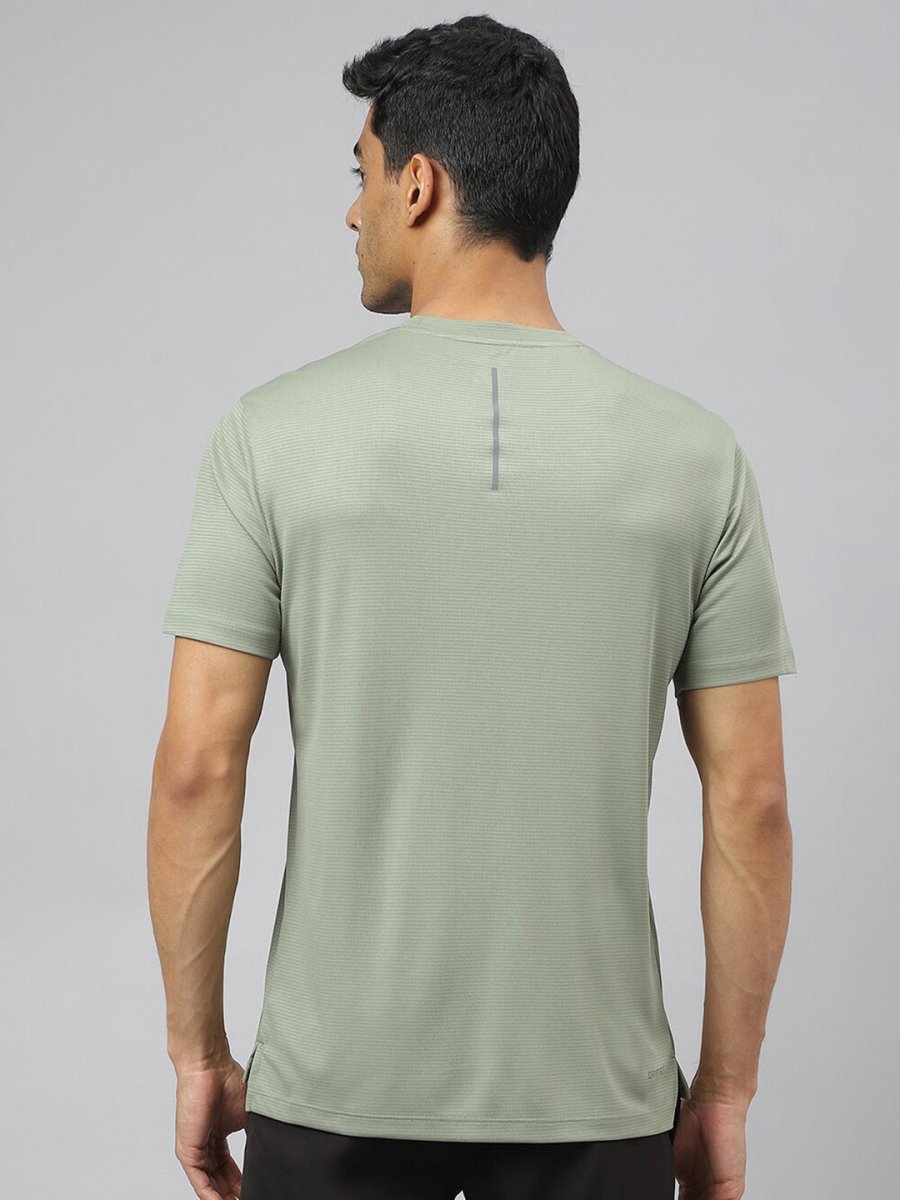 Alcis Men Drytech+ Anti-Static Slim-Fit Round Neck Running T-Shirt - Distacart