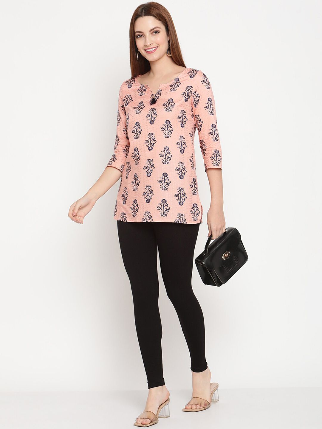 TAG 7 Pack of 2 Black Ankle Length Leggings - Distacart