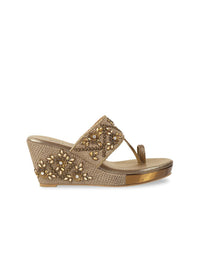 Thumbnail for Metro Embellished Wedge Heels