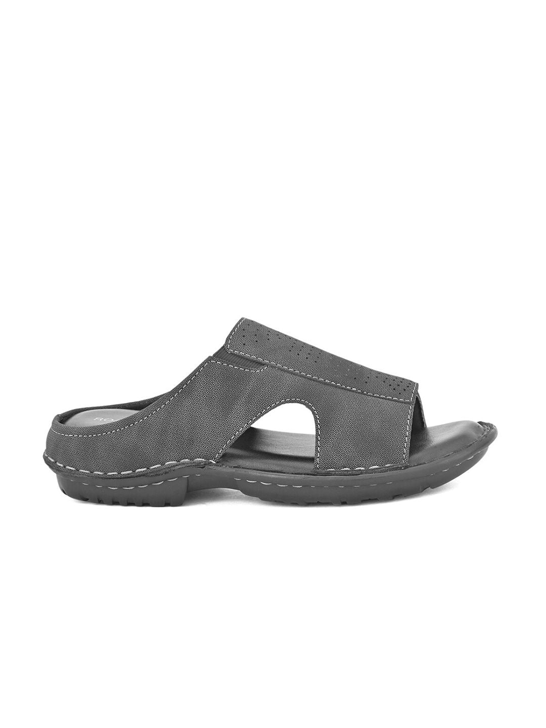 Roadster The Lifestyle Co. Men Textured Sleek Silhouette Slip On Casual Comfort Sandals