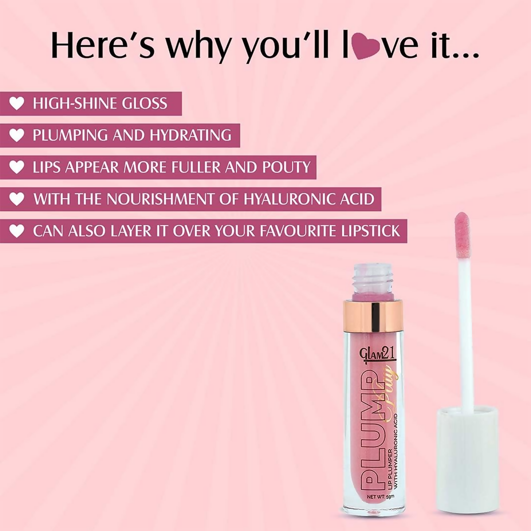 Glam21 Lip Plump Play Lip Plumper With Hyaluronic Acid - 03 Red Lights