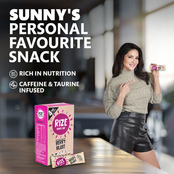 Rize Energy Bar Berry Blast - Distacart