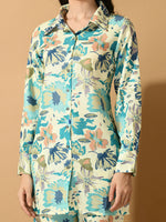 Thumbnail for Myshka Women's Multi Printed Shirt With Trousers - Distacart