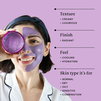 Thumbnail for Foxtale De-Tan Face Mask For Glowing Skin - Clay Mask with Lactic Acid For Tan Removal, Reduction in Blackheads, Instant Brightening