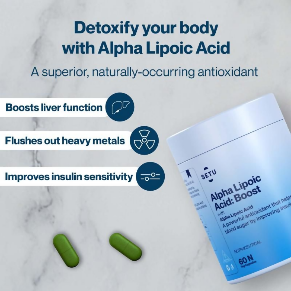 Setu Alpha Lipoic Acid 300 mg Tablets